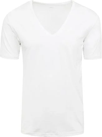 Mey Dry Cotton V-hals T-shirt Wit 46038 kopen
