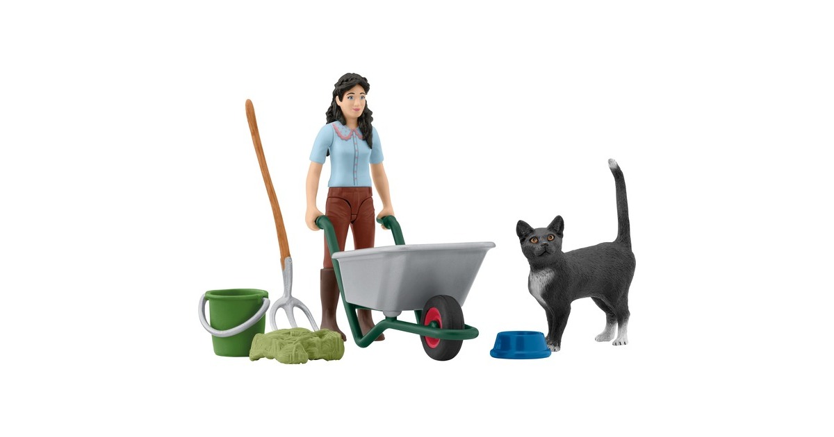 SchleichHorse Club - Uitmest- en verzorgingsset speelset  (42747)