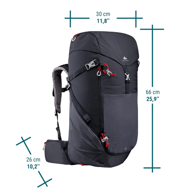 Decathlon Quechua - Mochila de Caminhada Quechua MH500 40L