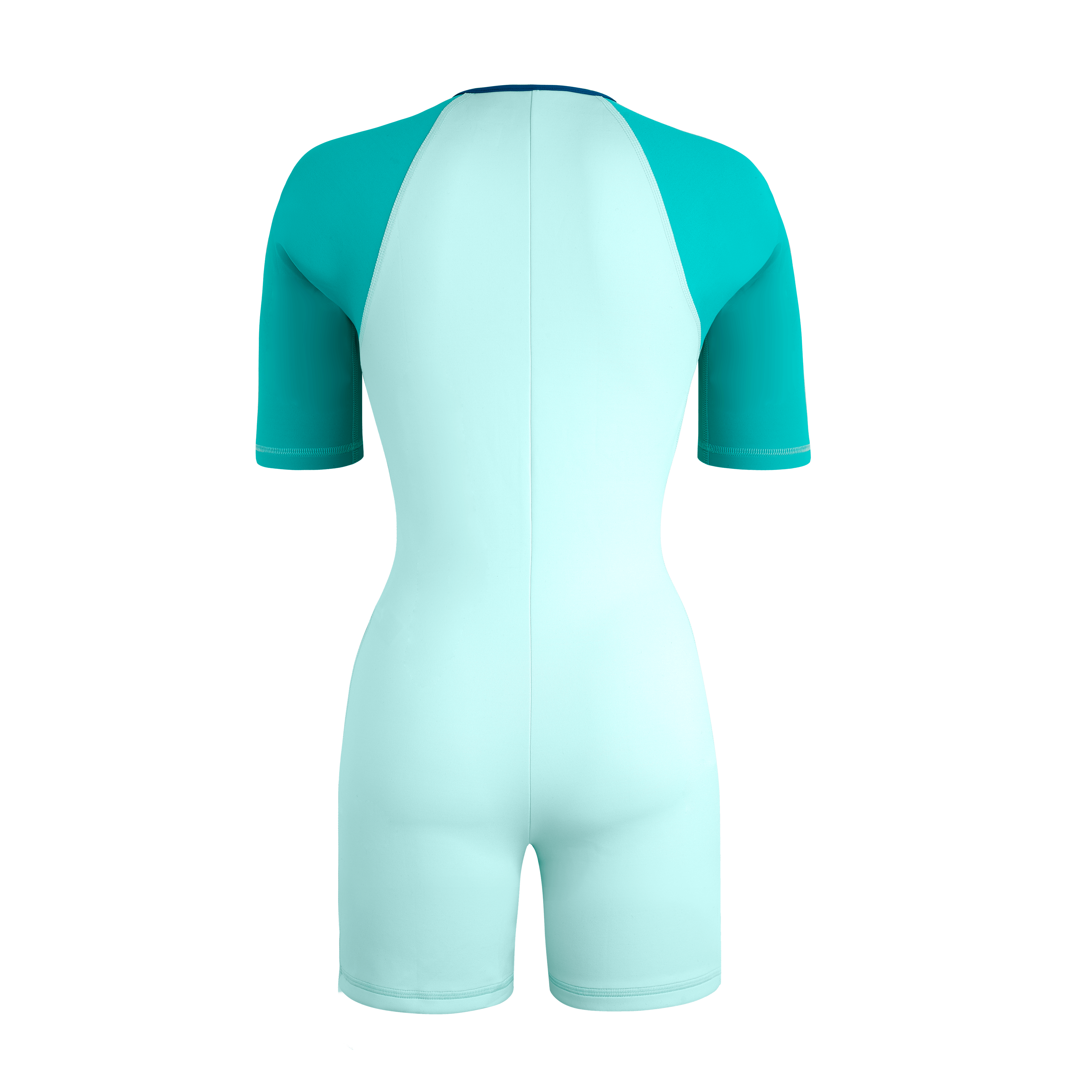Maillot de bain une-pièce Anti-UV femme Tricolore