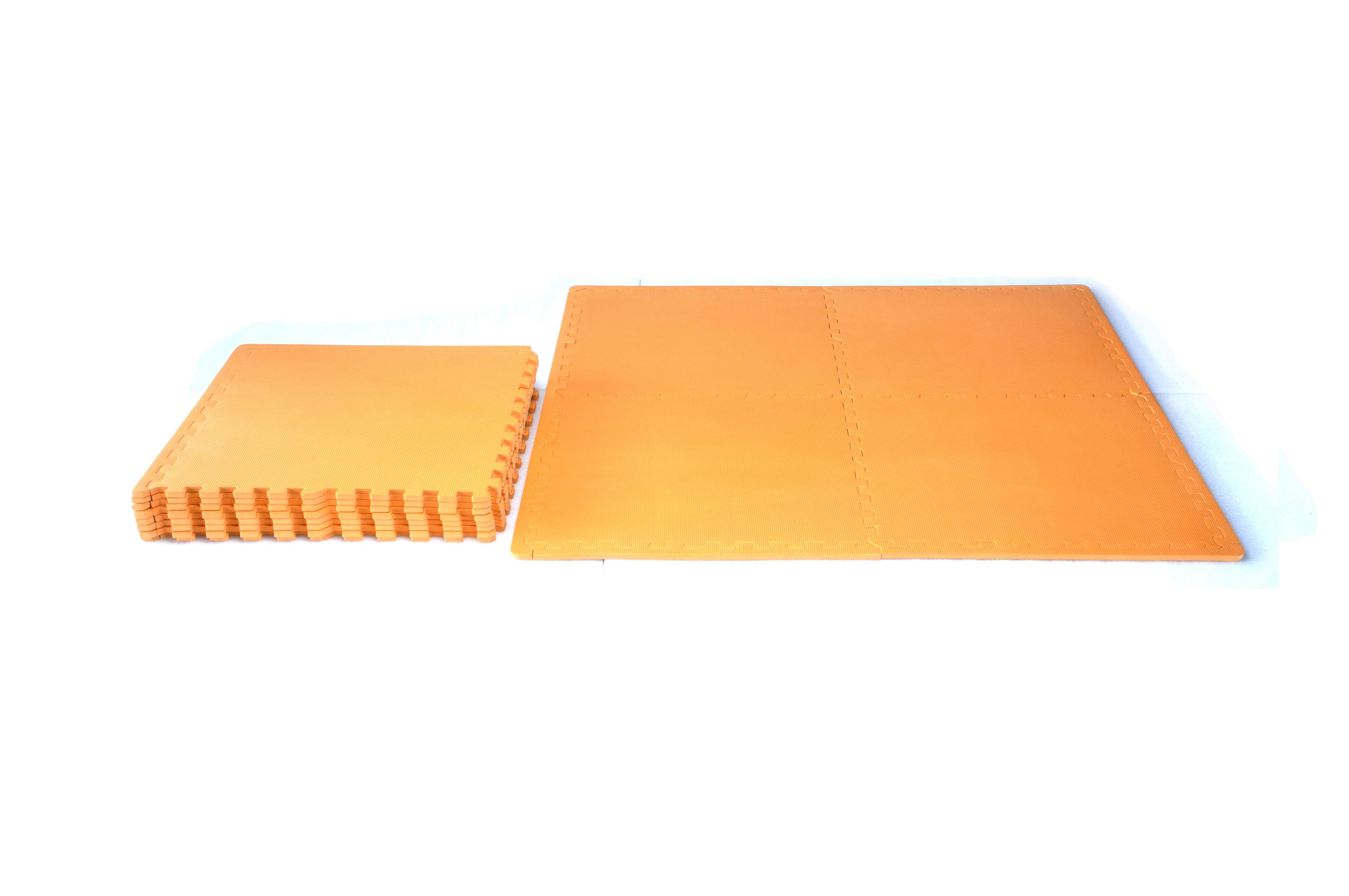 Bodenschutzmatte 12er Set orange