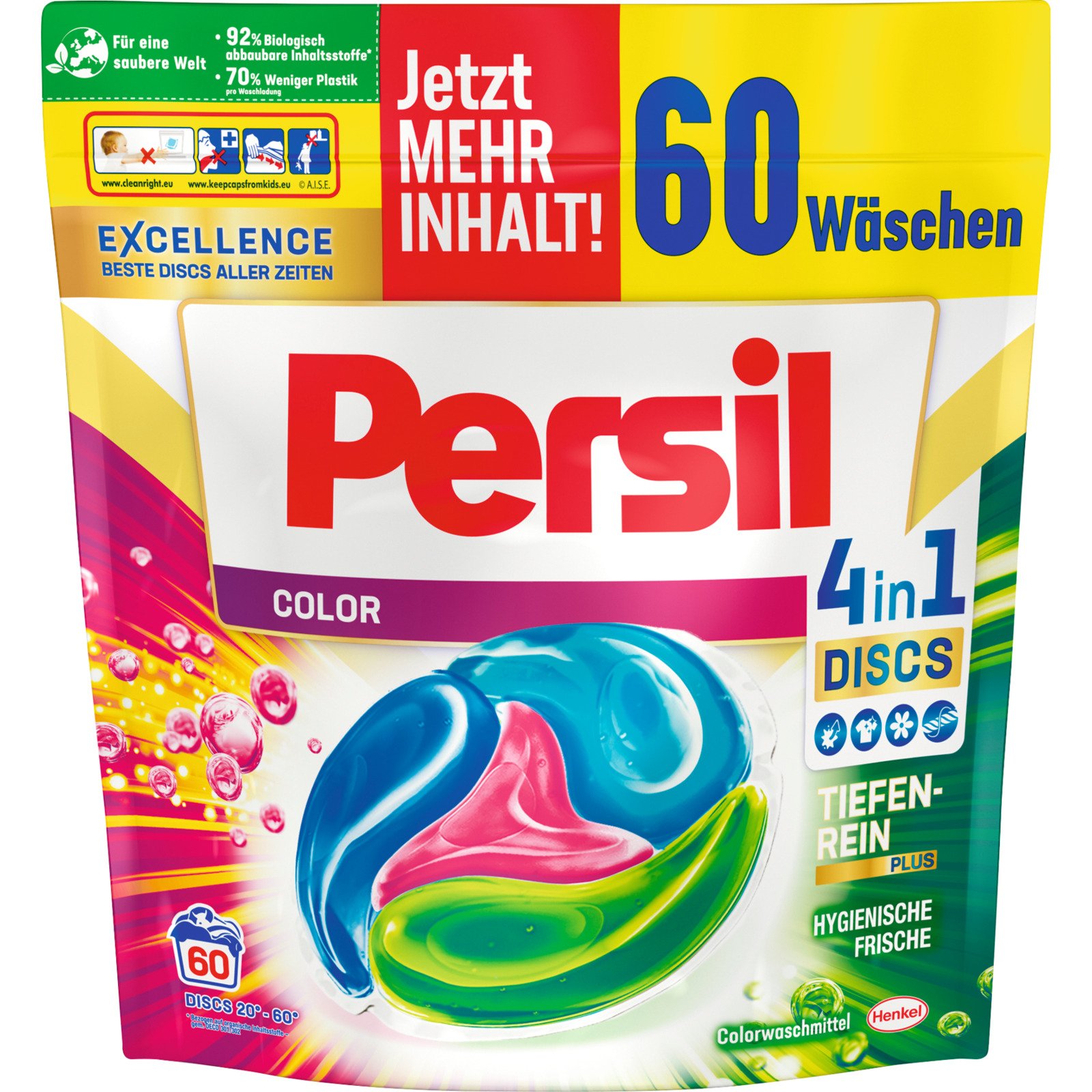 Persil Discs Color 60WG