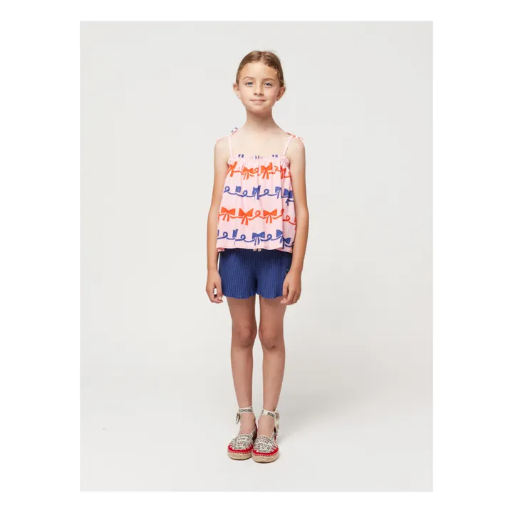 Bobo Choses Top à Bretelles Nœuds | Rose