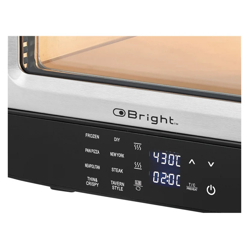 Elektrisk pizzaovn 2200 W 12″