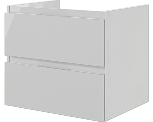 Pelipal Serie 4035 wastafelmeubel, afmetingen (B x H x D): 56 x 48,2 x 43,5 cm, frontkleur: glanzend wit, 4035.155602