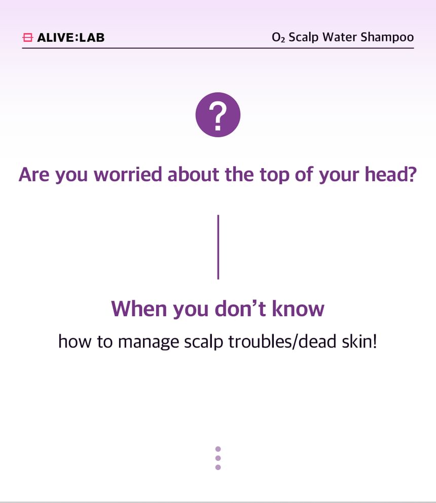 ALIVE:LAB - O2 hoofdhuidwatershampoo