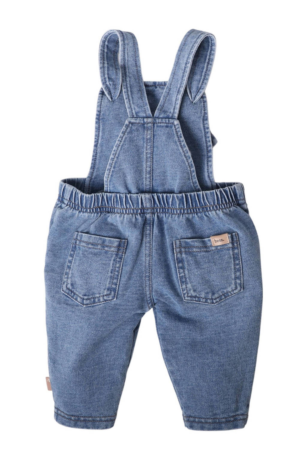 BESS baby regular fit tuinbroek stone wash