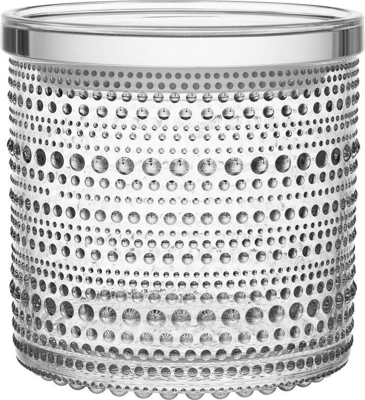 Iittala Kastehelmi Krukke 11,4 cm. klar Transparent