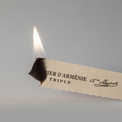 Papier d’Arménie, Tradition