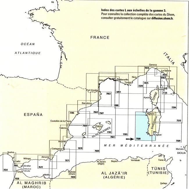 EPSHOM - 7508L DE CAPO CACCIA A CAPO SANT ELIA