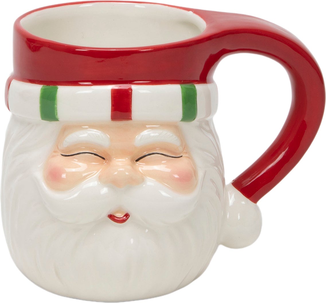 Mok Santa rood / wit 500 ml