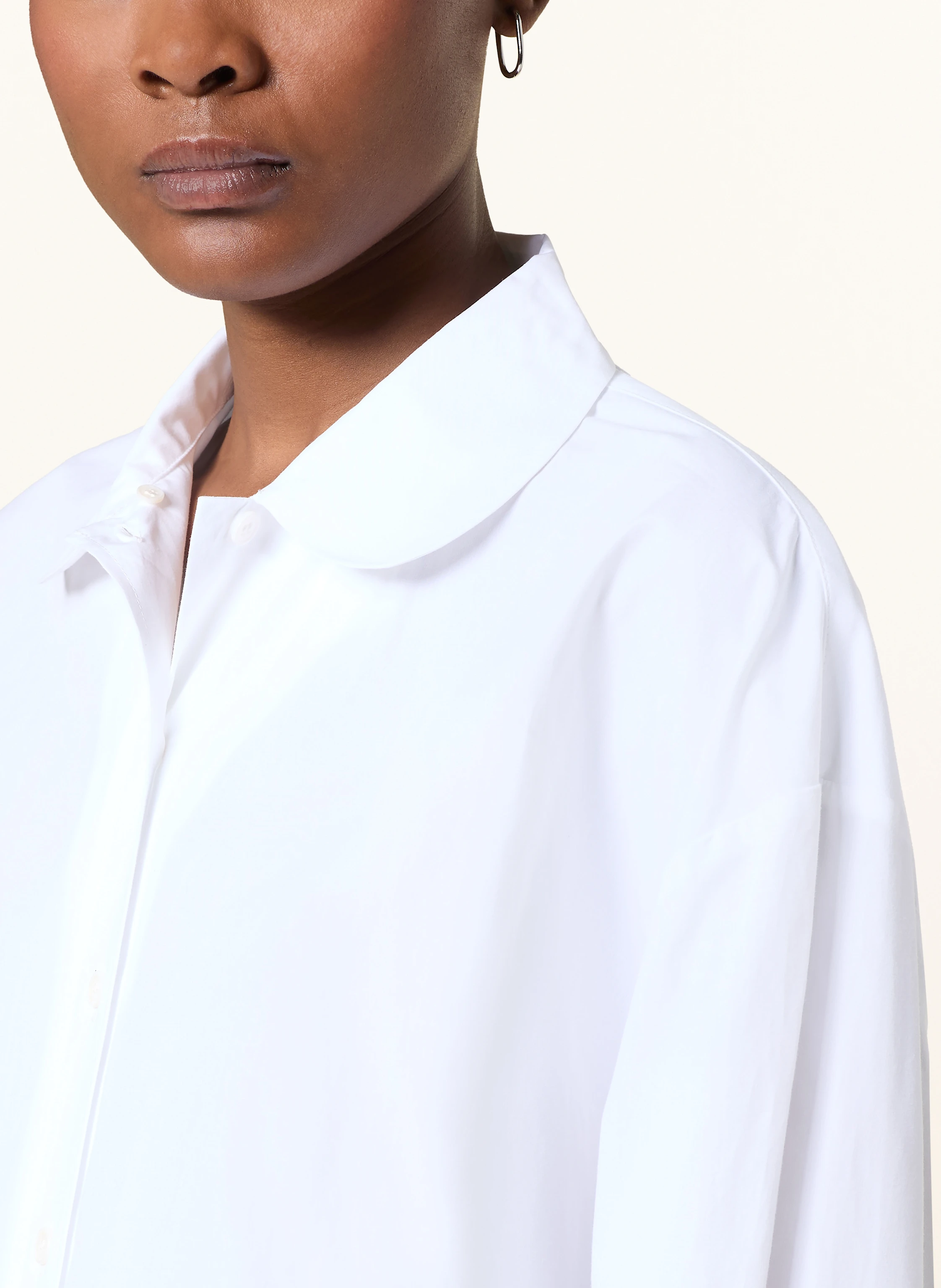 maje Bluse mit abnehmbarem Kragen