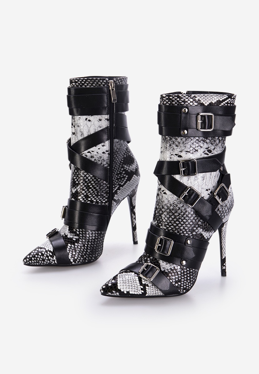 Bottines élégantes noires Hortessa