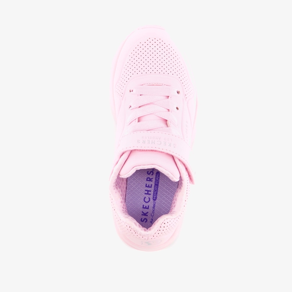 Skechers Uno Lite roze meisjes sneakers