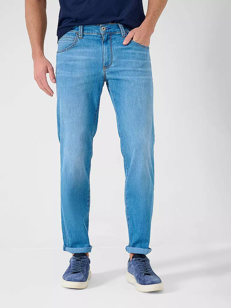BRAX Jeans Straight Fit CADIZ hellblau