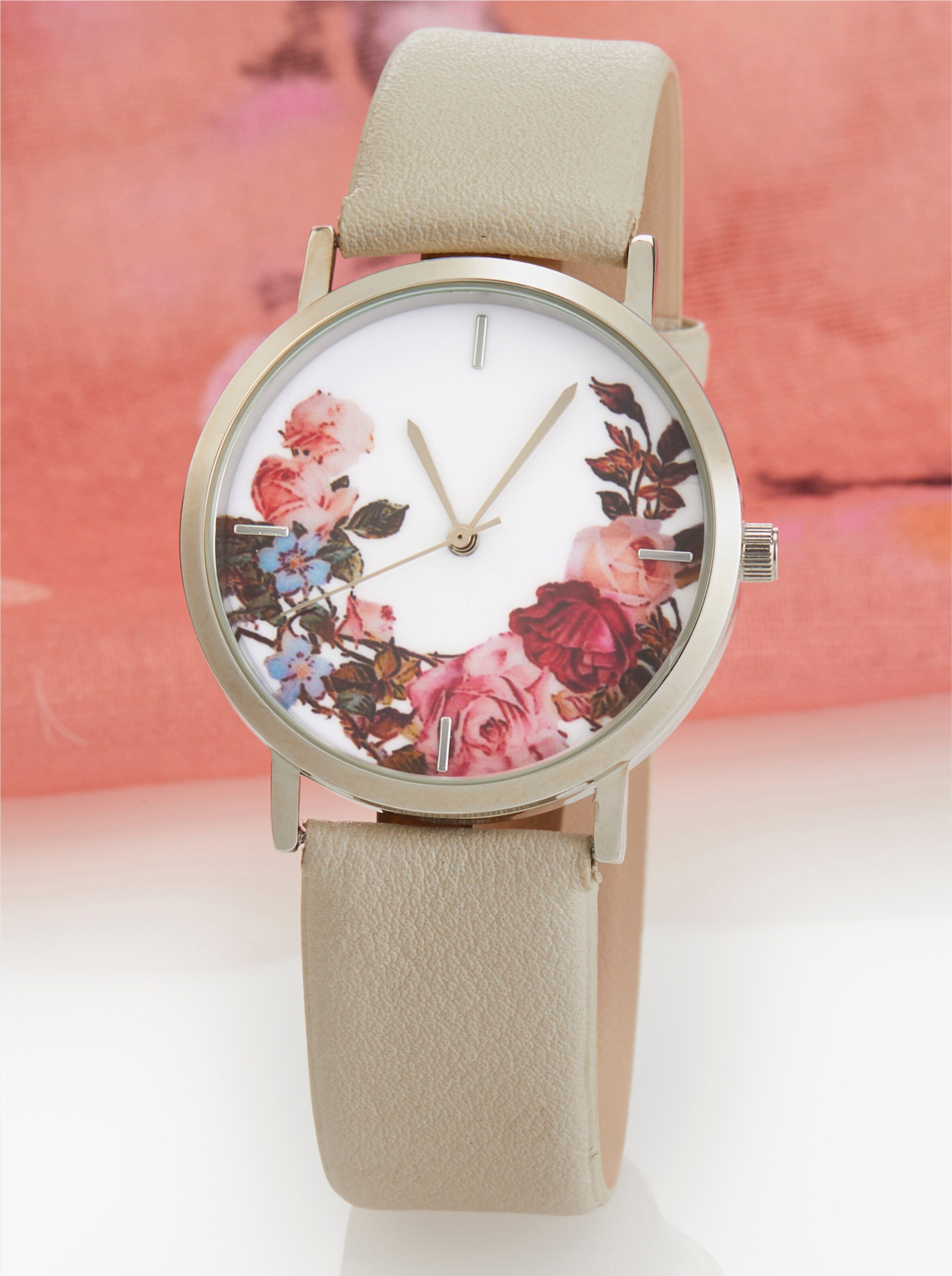 Loop Schal mit Armbanduhr