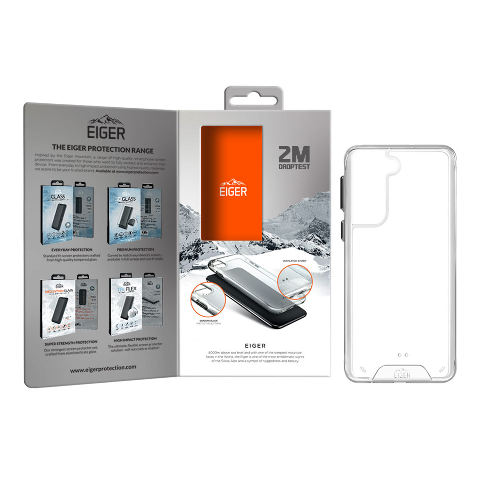 Samsung Galaxy S21 FE 5G Glacier Case Hybrid Schutzhülle (EGCA00318) - Transparent