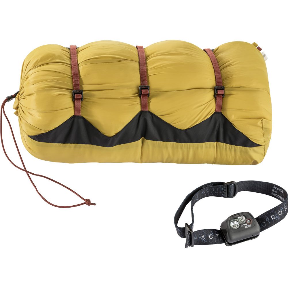 deuter Astro Pro 800 SL Daunenschlafsack Damen turmeric redwood