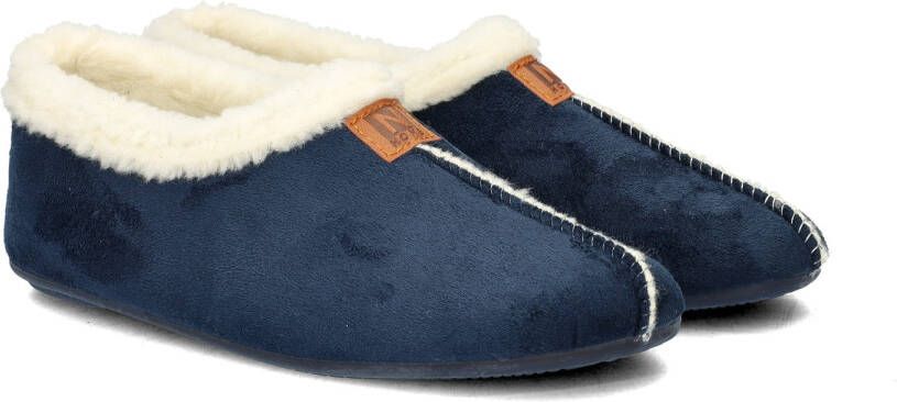 Nelson Home pantoffels donkerblauw
