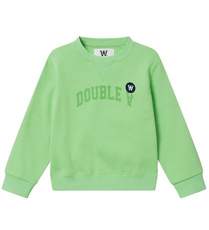Wood Wood Sweatshirt - Rød Arch - Pale Green
