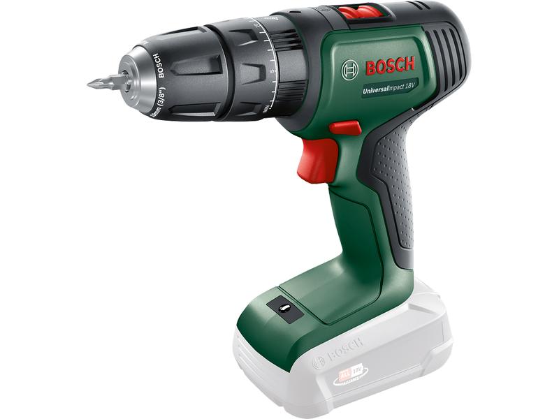 Bosch Akku-Schlagbohrschrauber UniversalImpact 18 V Solo 18 V Zweigang-Schlagbohrschrauber ohne Akku