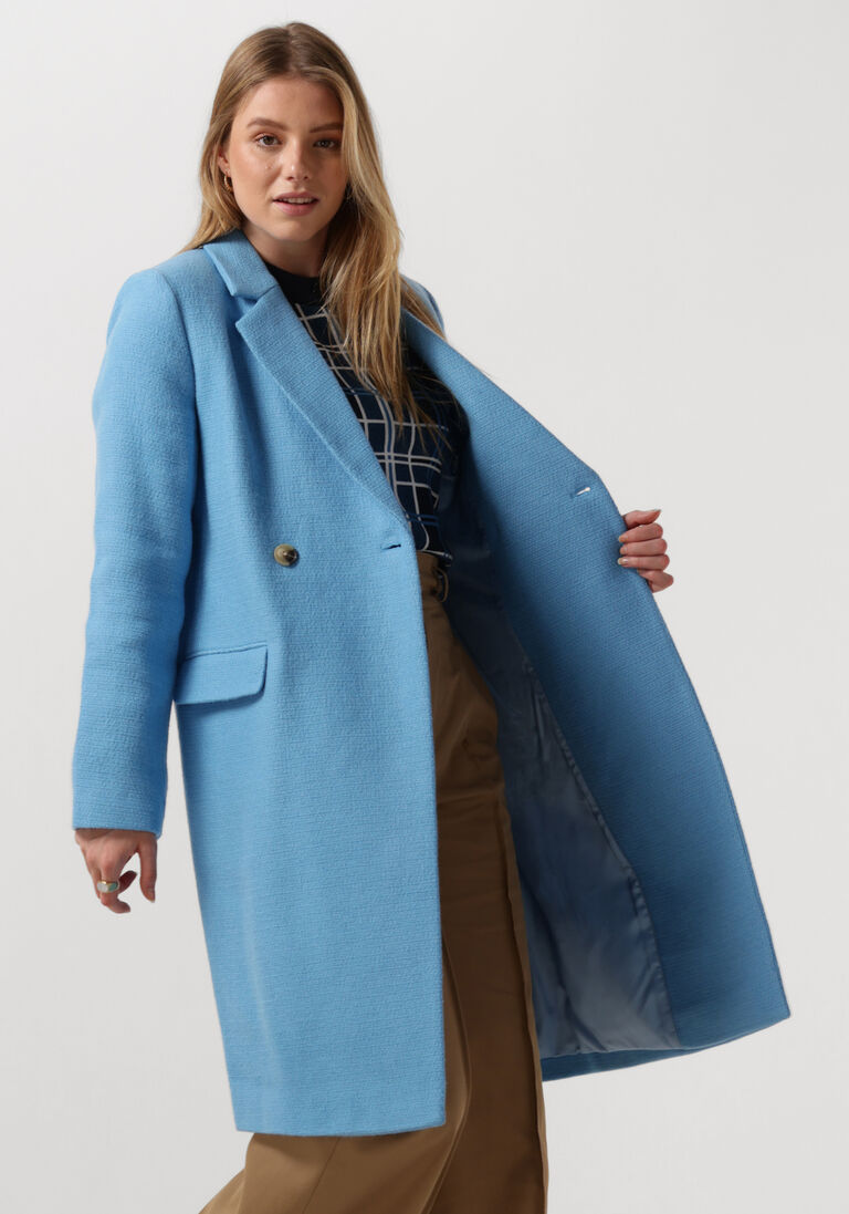 MODSTR\u00D6M lichtblauwe modstr&ouml;m mantel edinmd coat