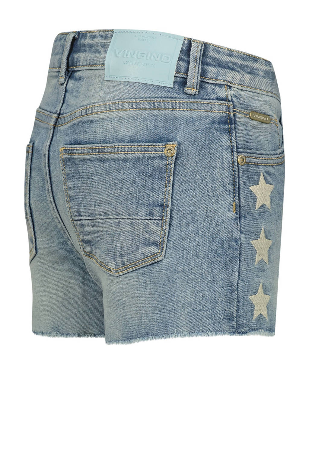 Vingino denim short Dafina Star met sterren old vintage