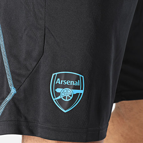 Short Jogging A Bandes Arsenal HZ2179 Noir