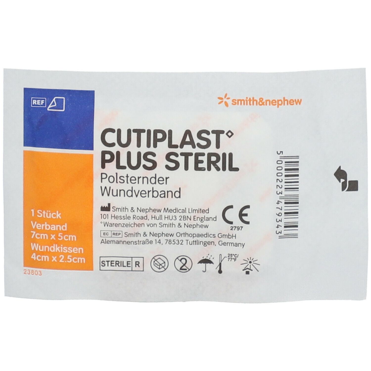CUTIPLAST® Plus steril 5 x 7 cm