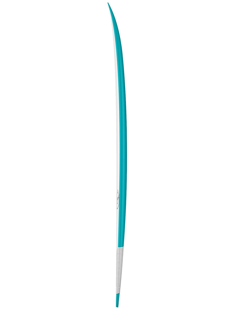 Torq Tec Multiplier 510 Rail 5'10 Surfboard turquoise