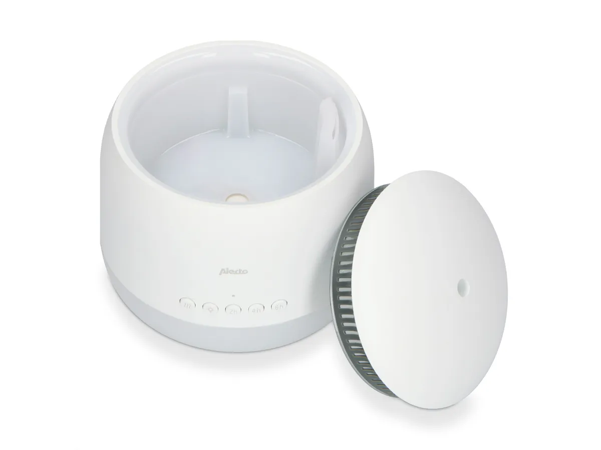 (300ml) 3in1 Baby Luftbefeuchter Kinder Nachtlicht Kinderzimmer Diffuser (BC23) - Weiss