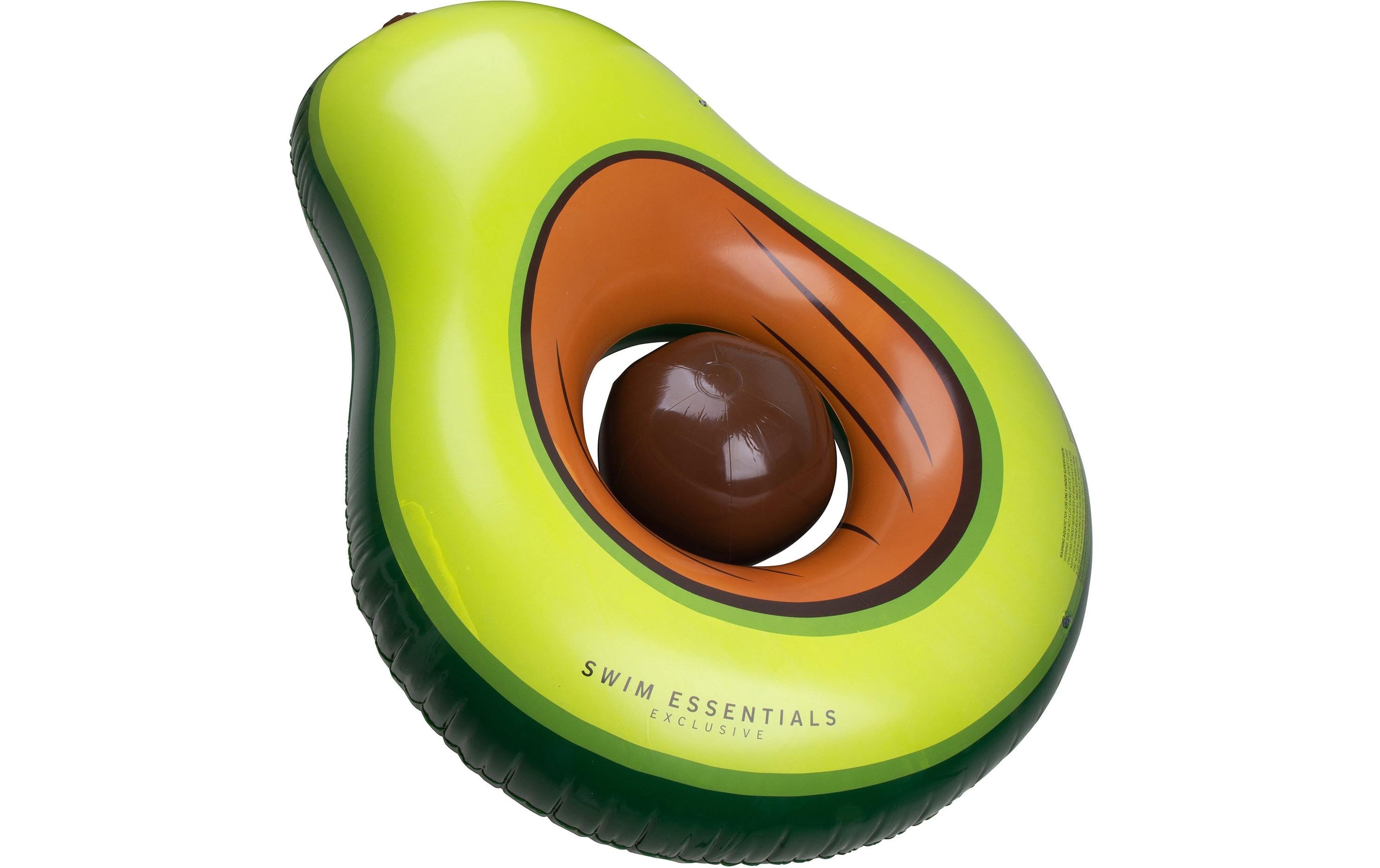 Luftmatratze AvocadoAufblasbare Luftmatratze mit Strandball