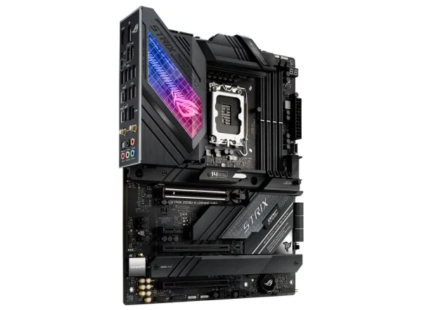 ASUS ROG STRIX Z690-E GAMING WIFI - Bundkort - ATX - LGA1700 sokkel - Z690 Chipset - USB-C Gen 2x2, USB-C Gen2, USB 3.2 Gen 1, USB 3.2 Gen 2 - 2.5 Gigabit LAN, Wi-Fi, Bluetooth - onboard grafik (CPU påkrævet) - HD Audio (8-kanaler)