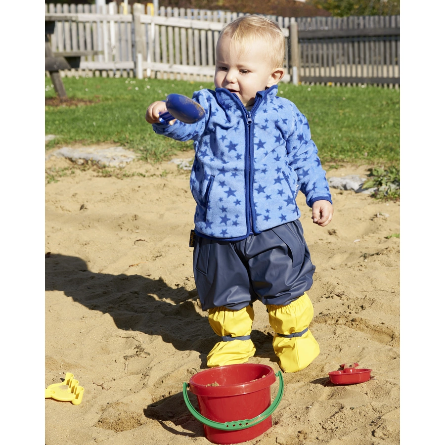 Playshoes Regenlatzhose Fleece marine