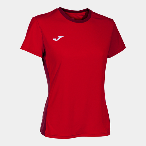 Camiseta Joma Winner II vermelha de manga curta