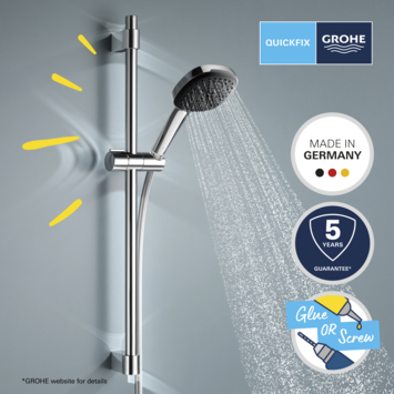 Grohe doucheset Quickfix Vitalio Comfort 3 standen chroom