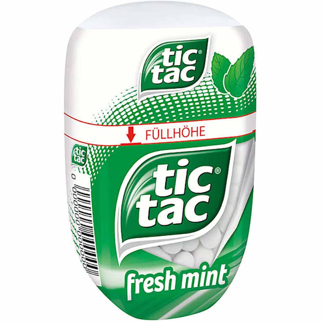tic tac Fresh Mint 8x98g=784g MHD:11.12.25