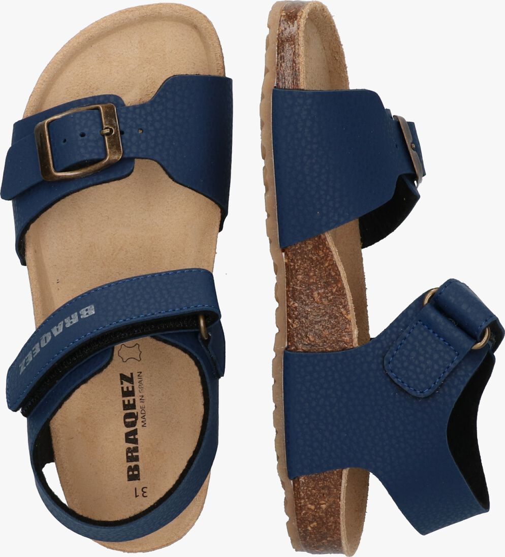 BRAQEEZ blauwe braqeez sandalen scott spain