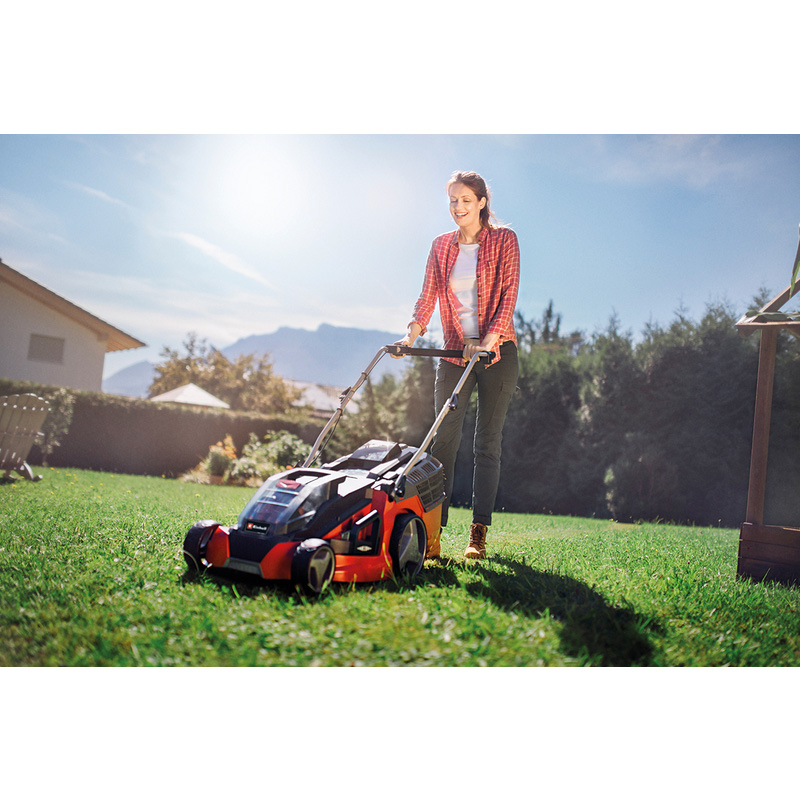 Einhell GE-CM 36/43 Li M Kit accu grasmaaier 36V Li-ion - 43cm