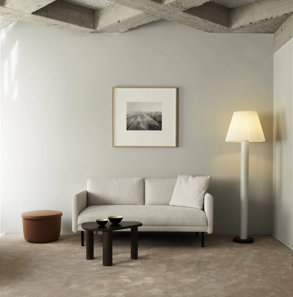 Normann Copenhagen  Cellu gulvlampe - hvid