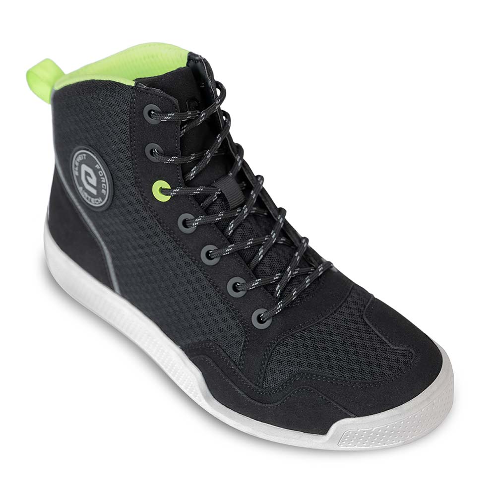 Eleveit - Baskets Force Airtech Noir / Jaune fluo