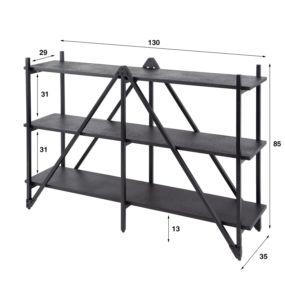 Wandkast Vouw 130
