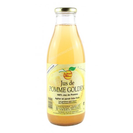 Soleil du conflent - Jus de Pomme Golden