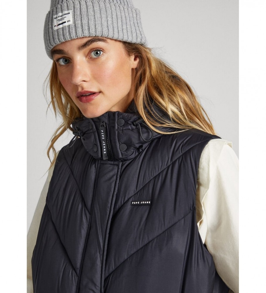 Colete preto Pepe Jeans Mercy