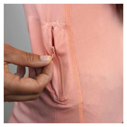 Maillot Manches Courtes Femme Raidlight R-Light Rose