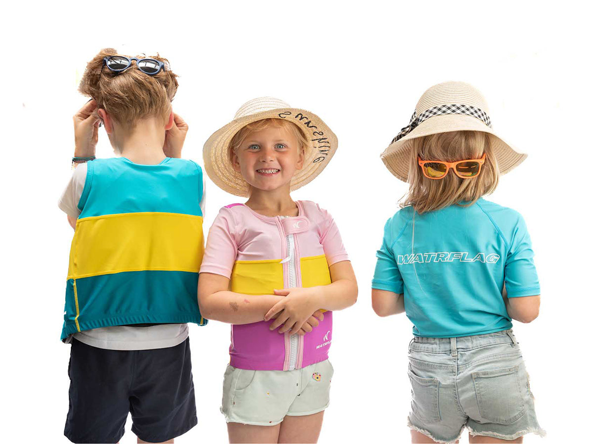 Watrflag Cannes UV-beschermend kinder zwem-drijfvest