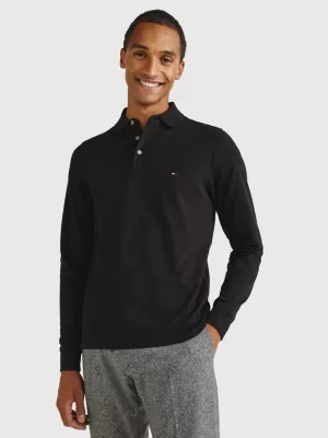 Polo Slim de Manga Comprida da Coleção 1985