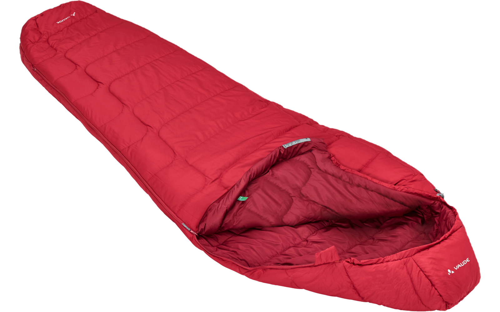 Vaude Sioux 800 S SYN Kunstfaserschlafsack 200 x 75 cm dark indian red