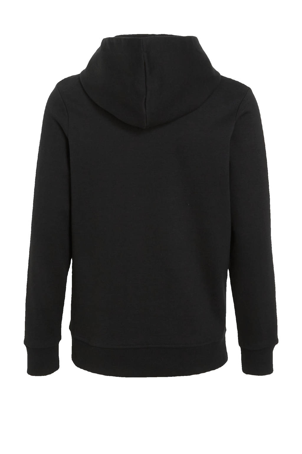 JACK & JONES hoodie JJEBASIC zwart
