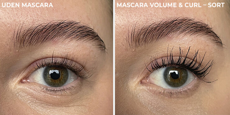 Sanzi Beauty Mascara Volume & Curl-Black With Eyelash Serum